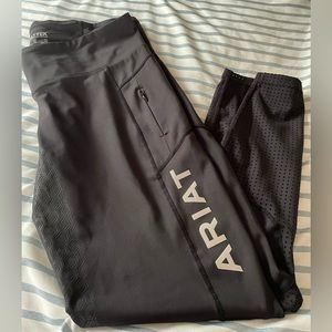 Ariat AriatTek Black Full Seat Riding Breeches XL